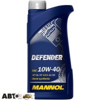 Моторное масло MANNOL STAHLSYNT DEFENDER 10W-40 1л