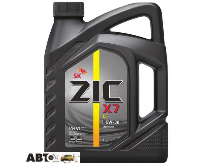 Моторное масло ZIC X7 LS 5W-30 4л, цена: 3 082 грн.