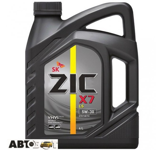  Моторное масло ZIC X7 LS 5W-30 4л