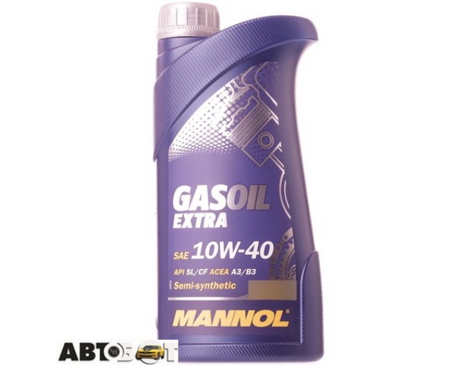 Моторное масло MANNOL Gasoil Extra 10W-40 1л, цена: 391 грн.