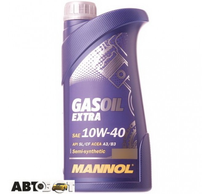 Моторна олива MANNOL Gasoil Extra 10W-40 1л, ціна: 215 грн.
