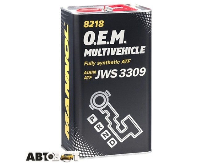 Трансмісійна олива MANNOL O.E.M. Multivehicle JWS 3309 8218 4л, ціна: 2 572 грн.