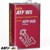 Трансмісійна олива MANNOL Avtomatic Special ATF WS 8214 metal 4л