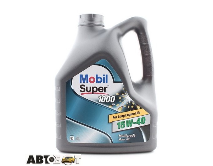 Моторное масло MOBIL Super 1000 X1 15W-40 4л, цена: 1 227 грн.
