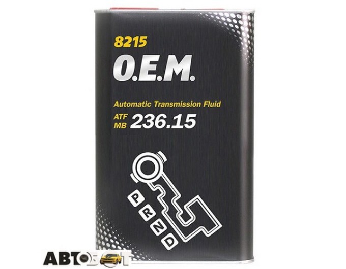 Трансмиссионное масло MANNOL O.E.M. for Mercedes Benz ATF 8215 1л, цена: 561 грн.