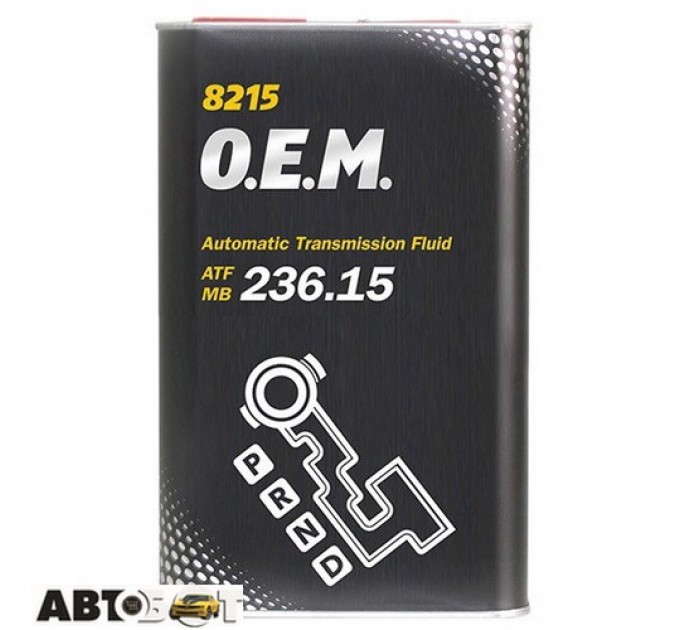  Трансмиссионное масло MANNOL O.E.M. for Mercedes Benz ATF 8215 1л