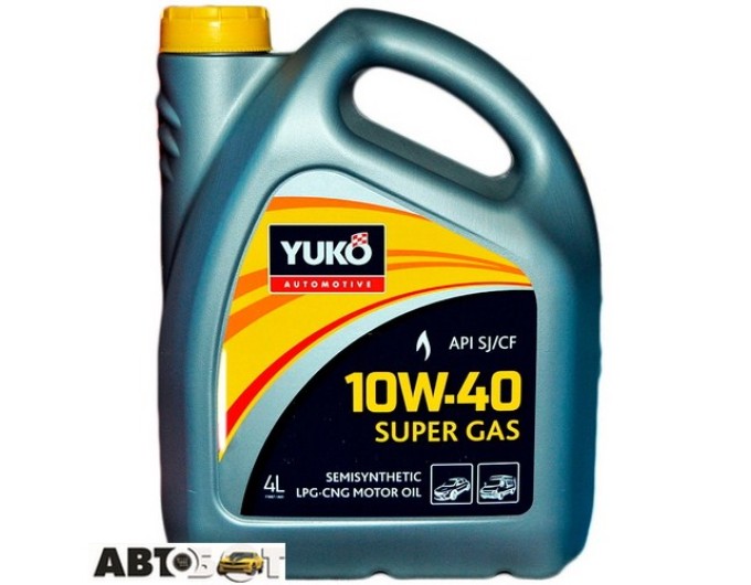 Моторное масло Yuko SUPER GAS 10W-40 4л, цена: 1 262 грн.