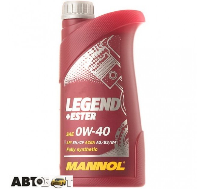 Моторна олива MANNOL LEGEND+Ester 0W-40 1л, ціна: 598 грн.