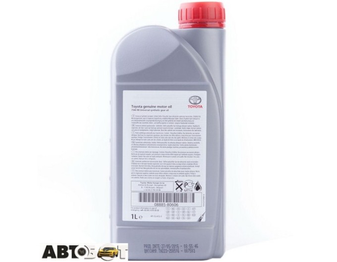 Трансмісійна олива Toyota 75W-90 08885-80606 1л, ціна: 847 грн.