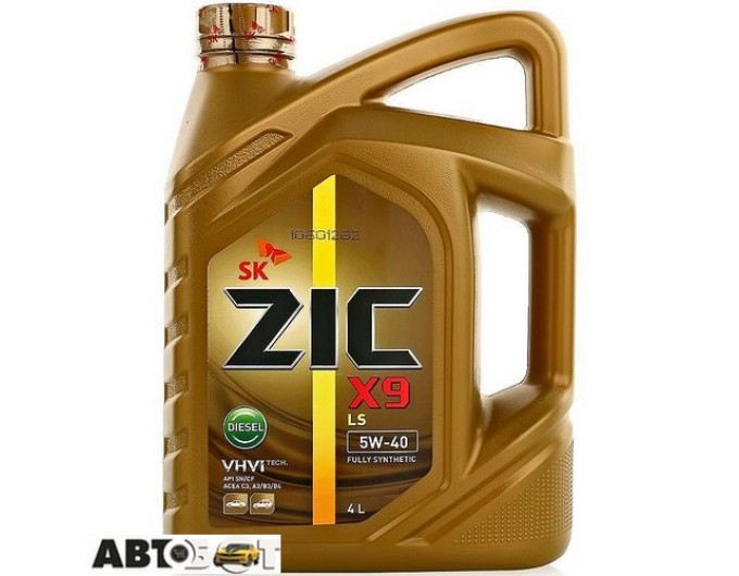Моторное масло ZIC X9 LS 5W-40 Diesel 4л, цена: 2 553 грн.