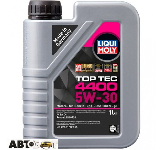 Моторное масло LIQUI MOLY Top Tec 4400 5W-30 2319 1л, цена: 805 грн.