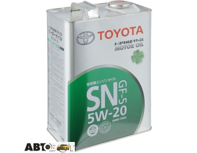 Моторное масло Toyota Motor Oil 5W-20 08880-10605 4л, цена: 2 123 грн.