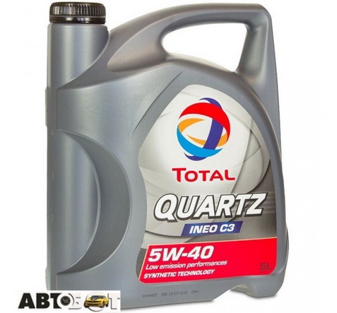  Моторное масло TOTAL Quartz INEO C3 5W-40 5л
