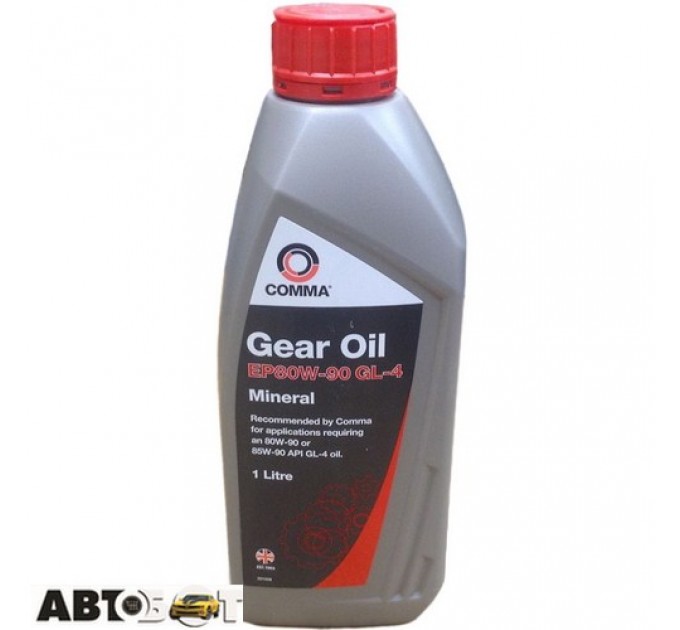 Трансмиссионное масло Comma GEAR OIL EP80-90 GL4 1л