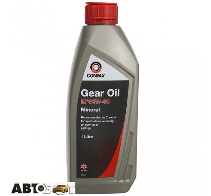  Трансмиссионное масло Comma GEAR OIL EP80-90 GL-5 1л