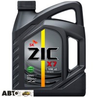 Моторное масло ZIC X7 10W-40 Diesel 6л