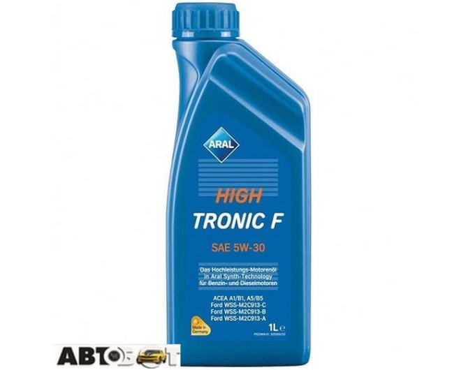 Моторное масло ARAL HighTronic F 5W-30 1л, цена: 636 грн.