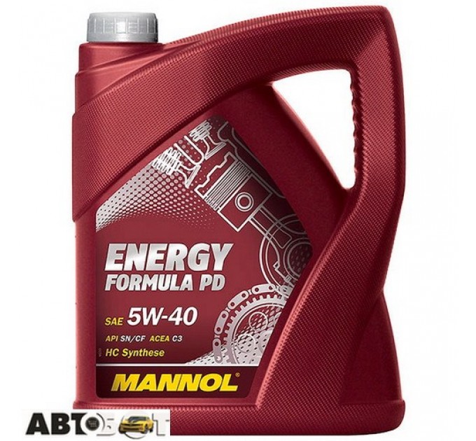 Моторное масло MANNOL ENERGY FORMULA PD 5W-40 5л, цена: 3 207 грн.