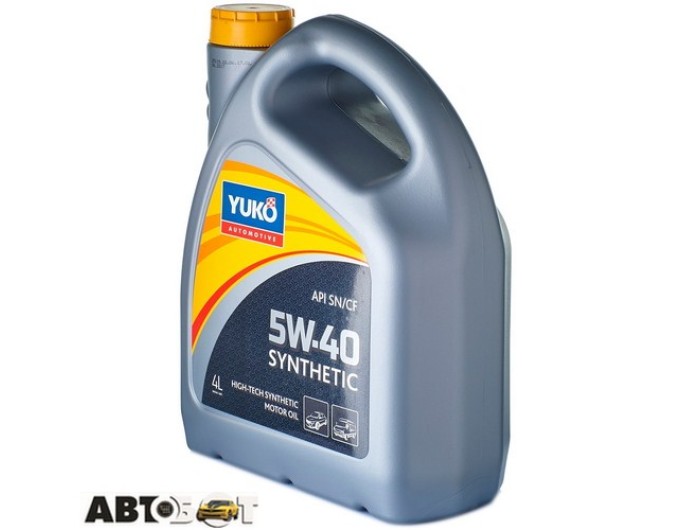 Моторна олива Yuko SYNTHETIC 5W-40 4л, ціна: 1 722 грн.