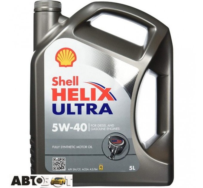  Моторное масло SHELL Helix Ultra 5W-40 5л