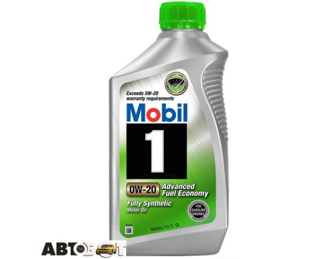 Моторное масло MOBIL 1 Advanced Fuel Economy 0W-20 946мл, цена: 798 грн.