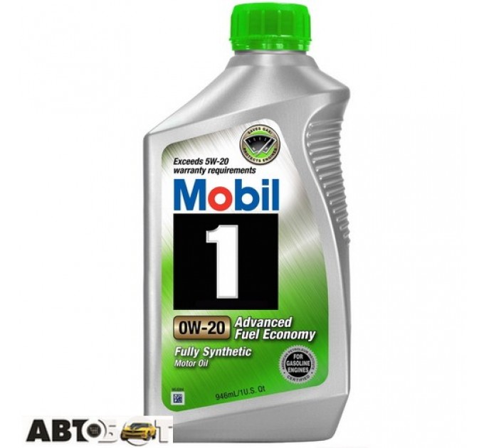 Моторна олива MOBIL 1 Advanced Fuel Economy 0W-20 946мл, ціна: 620 грн.