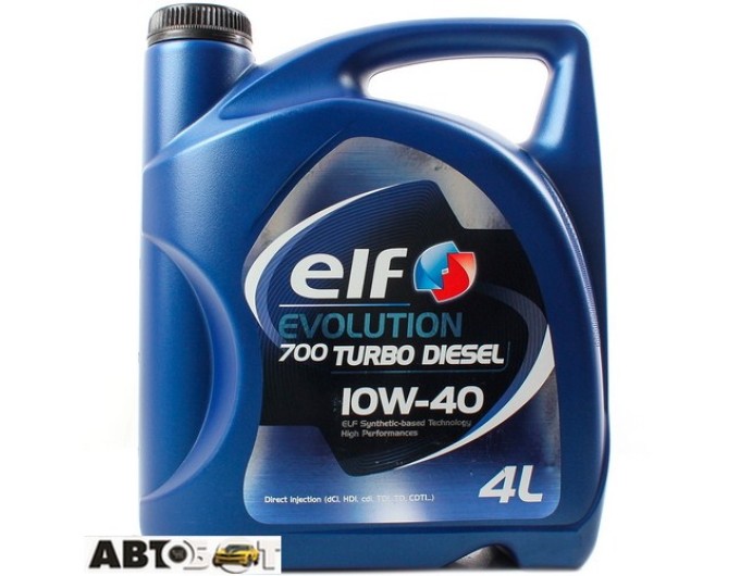 Моторна олива ELF EVOLUTION 700 TURBO DIESEL 10W-40 4л, ціна: 1 291 грн.