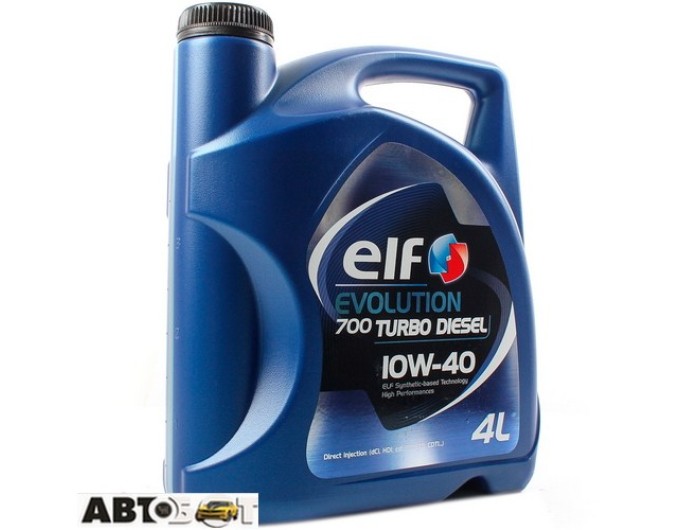 Моторна олива ELF EVOLUTION 700 TURBO DIESEL 10W-40 4л, ціна: 1 291 грн.