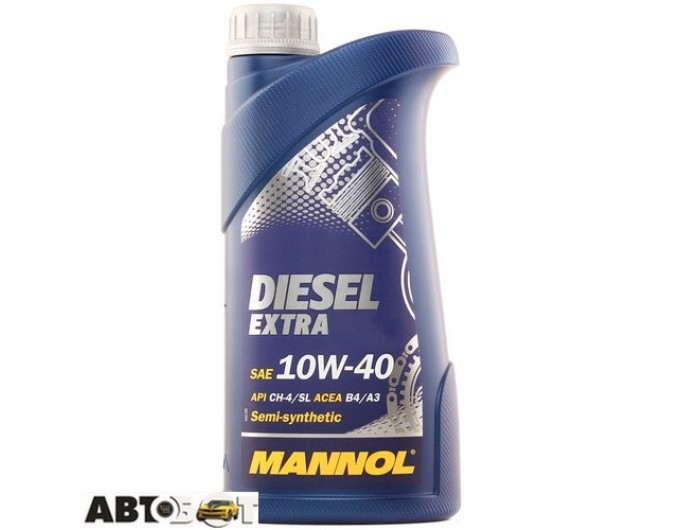 Моторное масло MANNOL DIESEL EXTRA 10W-40 1л, цена: 572 грн.