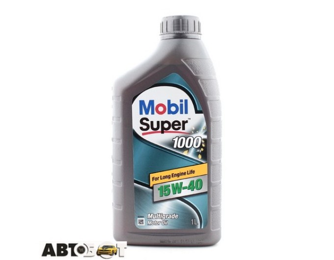 Моторна олива MOBIL Super 1000 X1 15W-40 1л, ціна: 355 грн.