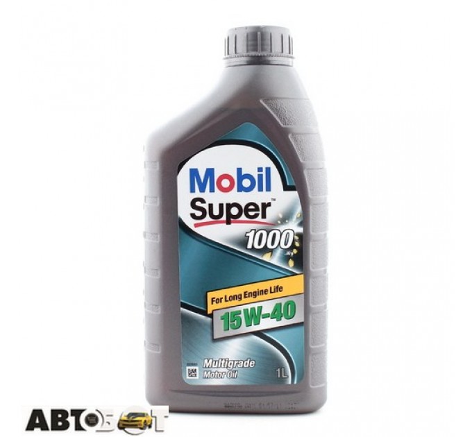 Моторна олива MOBIL Super 1000 X1 15W-40 1л, ціна: 270 грн.