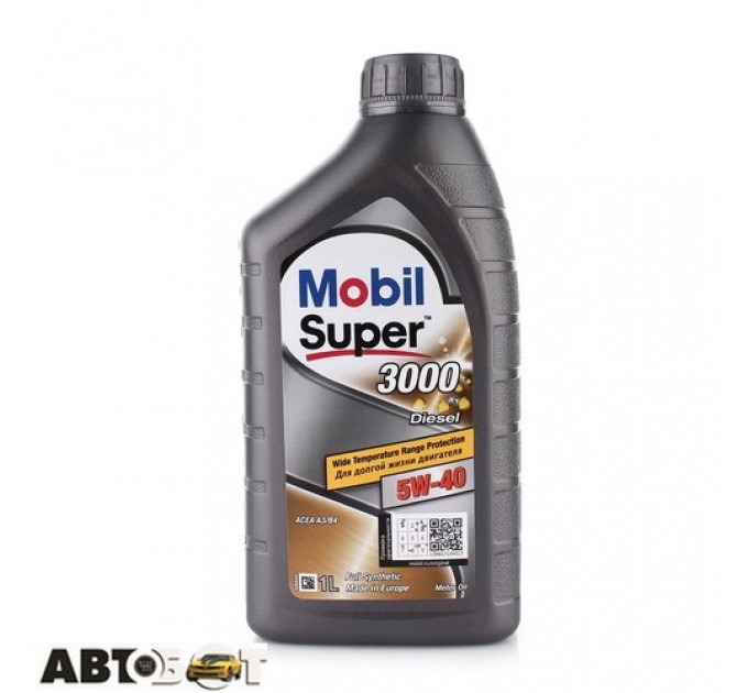 Моторное масло MOBIL Super 3000 X1 Diesel 5W-40 1л, цена: 404 грн.