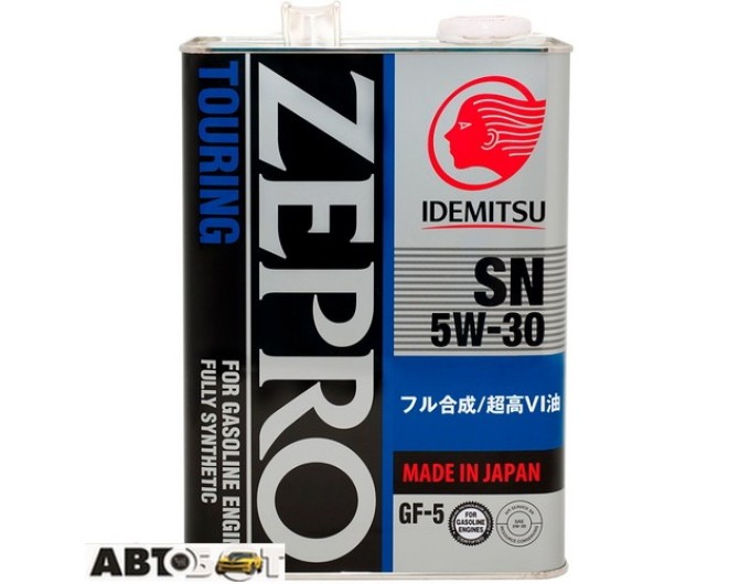 Моторное масло Idemitsu Zepro Touring 5W-30 4л, цена: 3 295 грн.