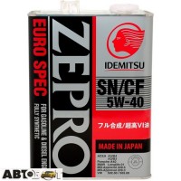 Моторное масло Idemitsu Zepro Eurospec 5W-40 4л