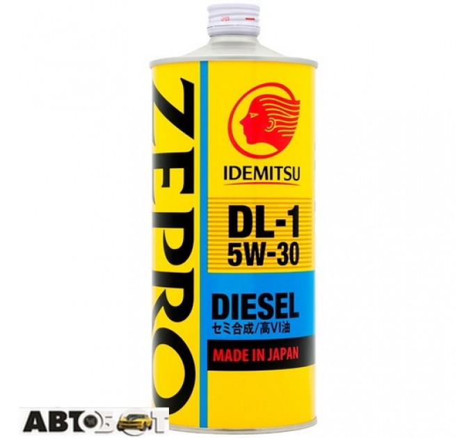 Моторна олива Idemitsu Zepro Diesel DL-1 5W-30 1л, ціна: 364 грн.