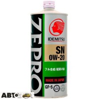 Моторное масло Idemitsu Zepro Eco Medalist 0W-20 1л
