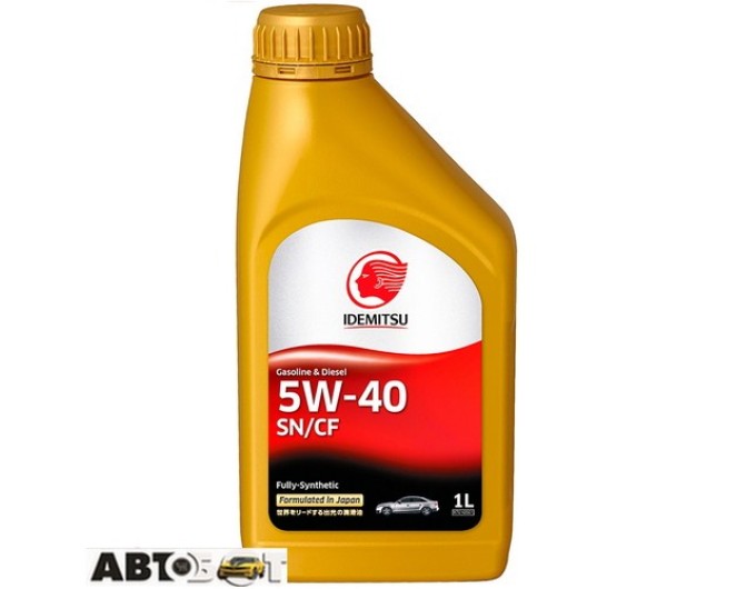 Моторное масло Idemitsu Gasoline & Diesel 5W-40 SN/CF 1л, цена: 709 грн.
