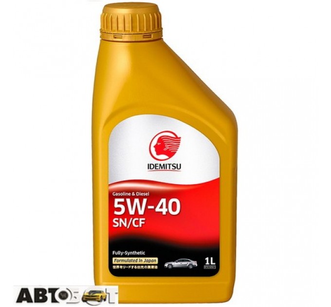 Моторное масло Idemitsu Gasoline & Diesel 5W-40 SN/CF 1л, цена: 520 грн.