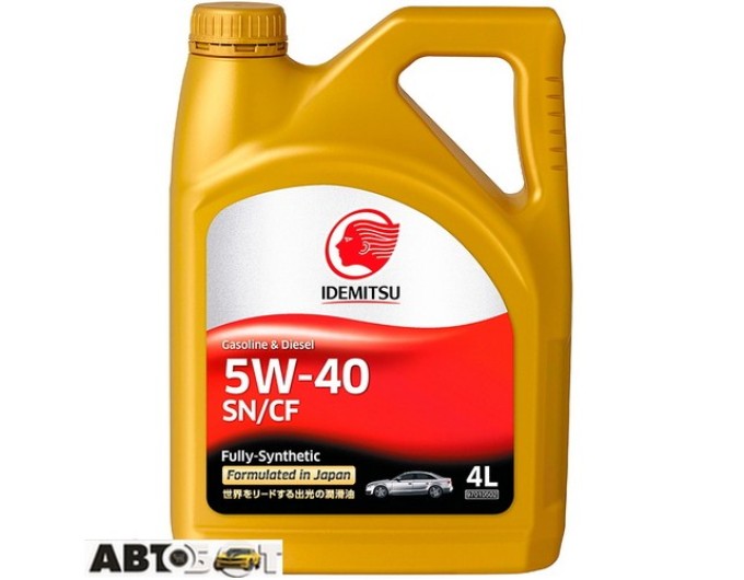 Моторное масло Idemitsu Gasoline & Diesel 5W-40 SN/CF 4л, цена: 2 671 грн.