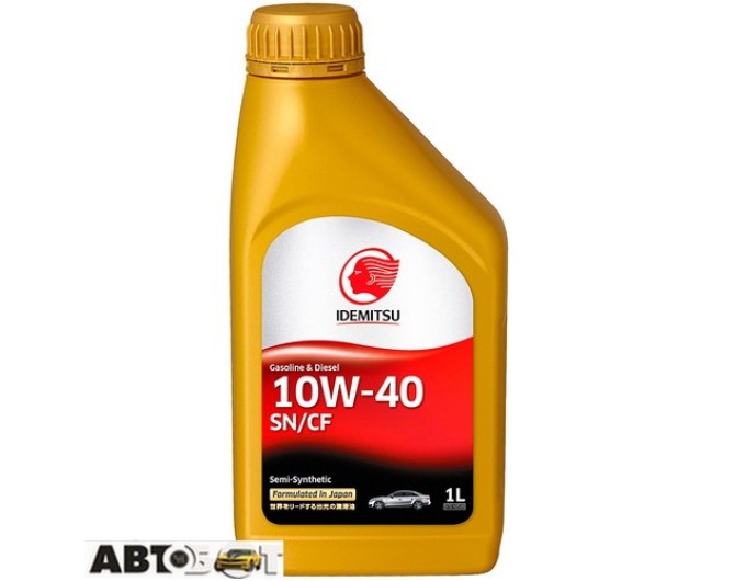 Моторное масло Idemitsu 10W-40 SN/CF 1л, цена: 441 грн.