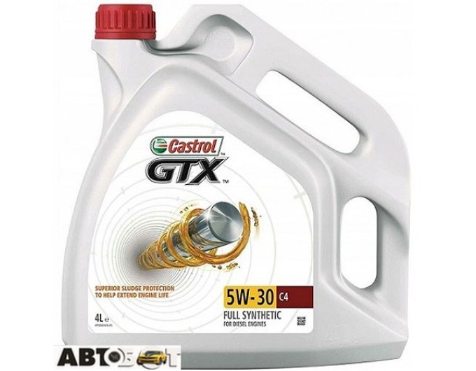 Моторное масло CASTROL GTX CS 5W-30 C4 4л, цена: 2 478 грн.