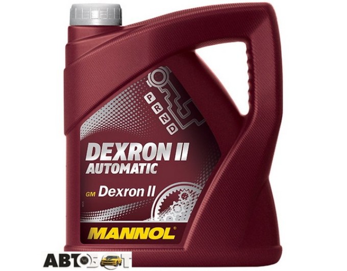 Трансмісійна олива MANNOL АUТОMАTIC ATF DEXRON II D 4л, ціна: 1 726 грн.