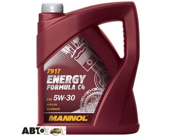 Моторна олива MANNOL Energy Formula C4 5W-30 5л, ціна: 4 057 грн.