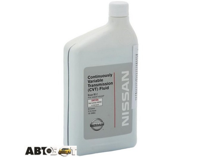 Трансмісійна олива Nissan CVT NS-2 999MPCV0NS2 0.946л, ціна: 2 191 грн.