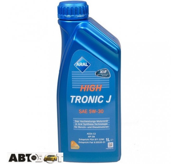 Моторна олива ARAL HighTronic J 5W-30 1л, ціна: 477 грн.