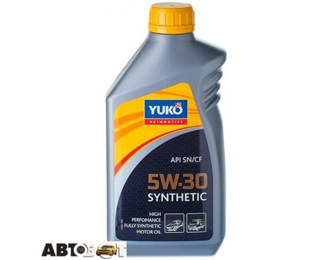 Моторное масло Yuko SYNTHETIC 5W-30 1л, цена: 543 грн.