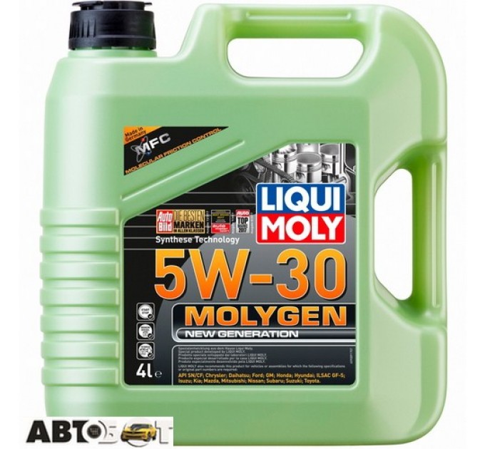 Моторное масло LIQUI MOLY Molygen New Generation 5W-30 9042 4л, цена: 2 603 грн.