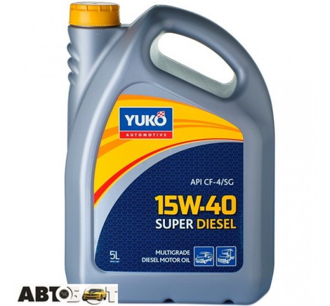  Моторное масло Yuko SUPER DIESEL 15W-40 5л