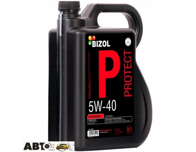 Моторное масло BIZOL Protect 5W-40 B85216 4л, цена: 2 084 грн.