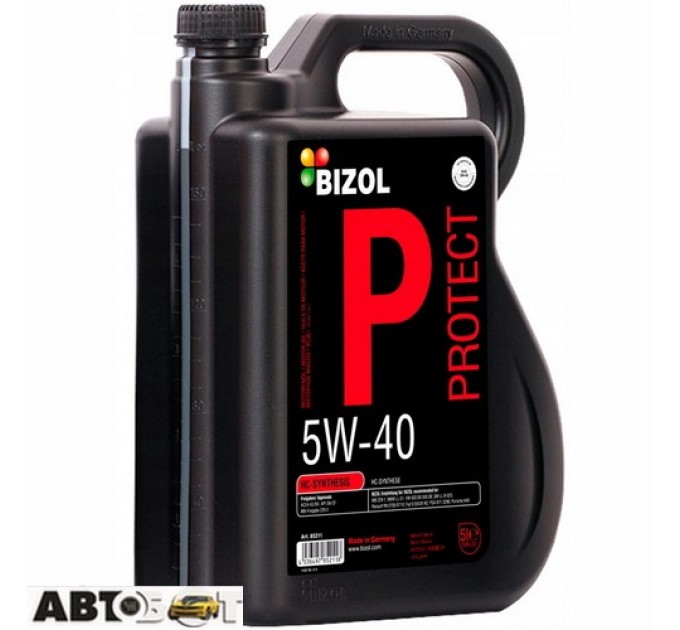 Моторна олива BIZOL Protect 5W-40 B85216 4л, ціна: 1 146 грн.